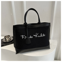 Sac fourre-tout vintage style coréen grande capacité, sac à bandoulière décontracté pour femme, idéal pour le quotidien, le shopping, les sorties et les voyages