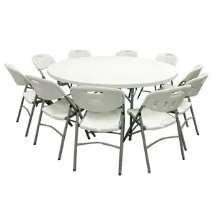 Sales promotion Hotel round table Conference training table City folding table for Scenic spot