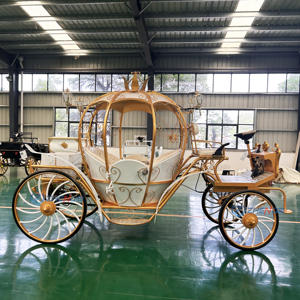 Chariot électrique best-seller, design élégant de chariot citrouille, utilisé lors du mariage de <span class=keywords><strong>Cendrillon</strong></span>, un moyen de transport spécial. - Product Image 5