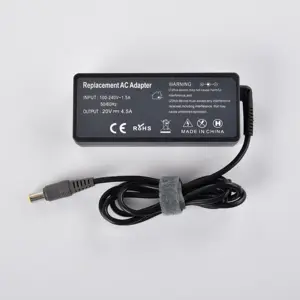 High Quality Qc3.0 90W 20V 4.5A Universal Laptop Ac Power Supply Adapter For Lenovo Computer