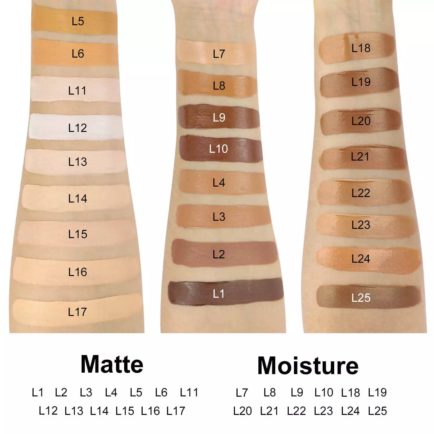 Foundation สี