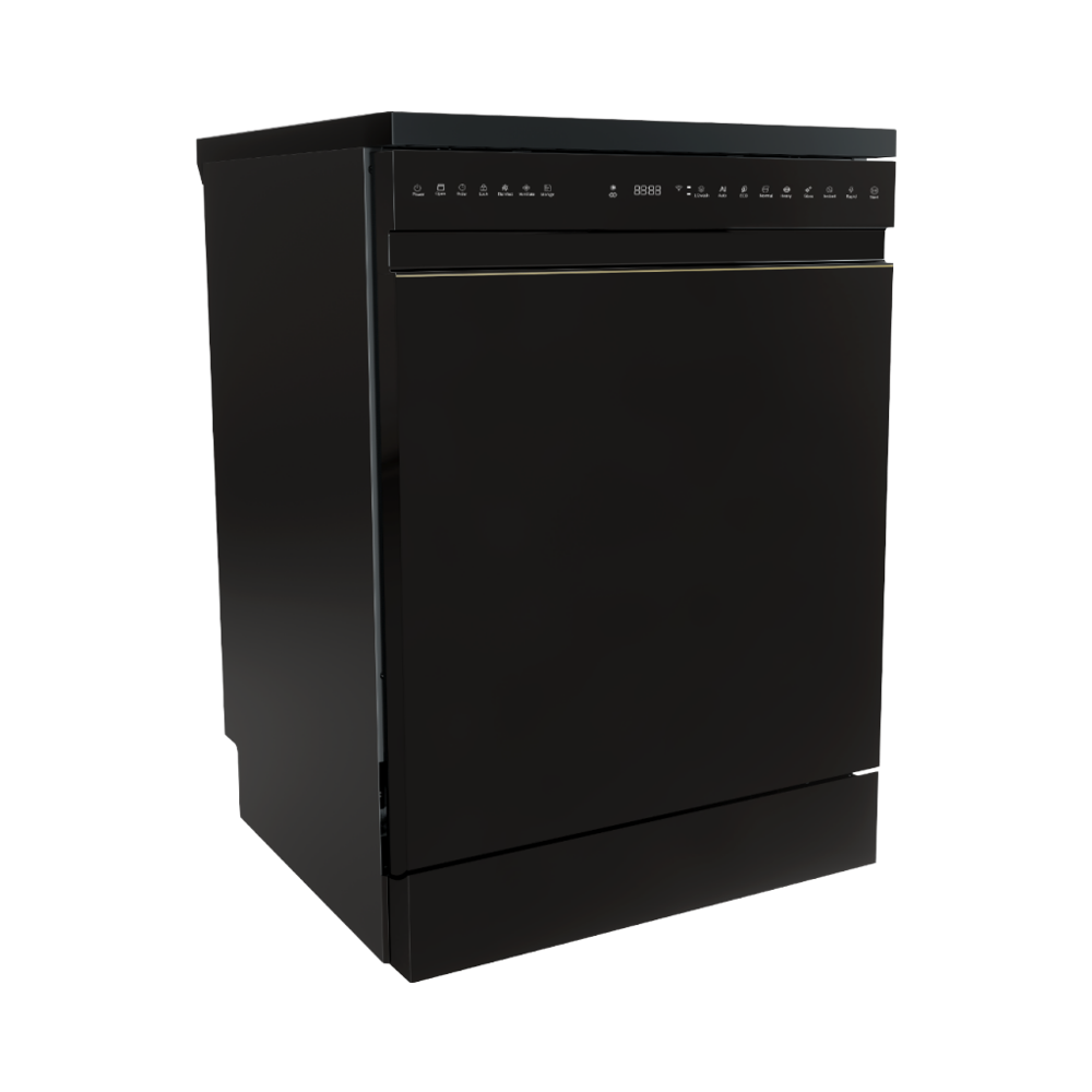 Intelligent Multi-Functional Freestanding Dishwasher 15 Settings Large Built-in Kitchen Machine for Household and Hotel Use