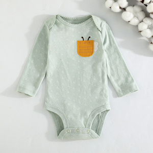 Ropa de Bebé de 6 a 24 Meses, Unisex, con Lindos Dibujos Animados, Mono de Otoño para Bebés, Conjunto de Cinco Piezas de Algodón para Gatear, de Fábrica - Product Image 5