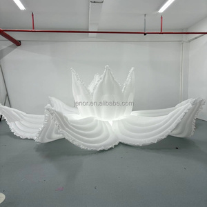 ลูกโป่งเป่าลมสามารถใช้สำหรับ<span class=keywords><strong>เปิด</strong></span>และปิดงานแต่งงาน งานหมั้น งานเวที และงานปาร์ตี้ที่มีธีมดอกบัวได้ - Product Image 1