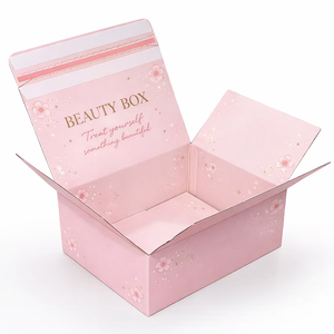 Boîtes d'emballage pour rouge à lèvres, boîtes d'expédition faciles à ouvrir, en carton ondulé E, logo personnalisé OEM - Product Image 3