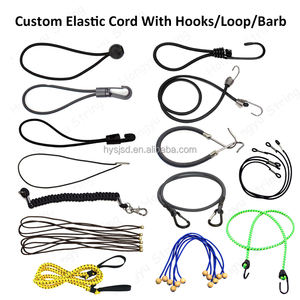 Cordons élastiques en nylon haute élasticité 9mm-12mm, corde de choc élastique en latex pour élastique - Product Image 2