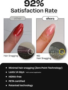 Tiras de <span class=keywords><strong>Uñas</strong></span> de Gel Semicuradas Acrílicas Estilo Francés Rosa - Product Image 3
