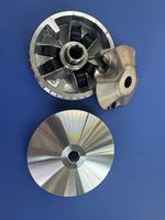 Variateur complet pour scooter Yamaha 125 ZY125 BWS125, poulie d'entraînement primaire 15 dents à cannelures internes avec rouleaux de variateur