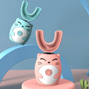 Cepillo de Dientes Sónico Inteligente LM para Niños, Recargable por USB, de Silicona, en Forma de U, 360 Grados, Modelo LM25055 - Product Image 5