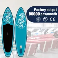 OEM 320Cm Paket Sup Paddleboard Sup Drop Stitch Tiup Berdiri Papan Dayung Papan Selancar Papan IIP Paddleboard