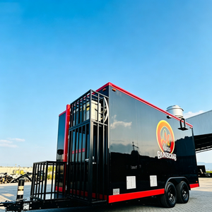 Remolque <span class=keywords><strong>de</strong></span> Comida Comercial con Escaleras <span class=keywords><strong>de</strong></span> Entrada y Freidora Comercial para Brochetas <span class=keywords><strong>de</strong></span> Tempura Crujientes en el Mercado Nocturno Asiático - Product Image 4