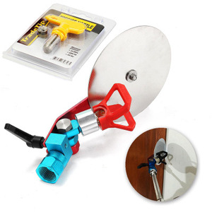 Grande soufflerie anti-éclaboussures sans air pour la Chine avec buse rotative, outil de bordure à séparation de couleurs et déflecteur surdimensionné, accessoires pour <span class=keywords><strong>cabine</strong></span> de <span class=keywords><strong>peinture</strong></span> - Product Image 3