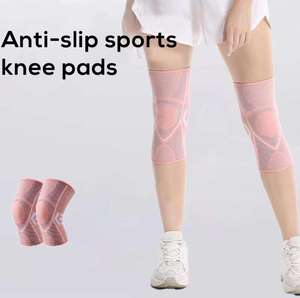 Genouillère orthopédique souple personnalisable avec logo, en nylon doux, pour la rééducation et le soutien - Product Image 2