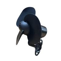 24V DC Air de refroidissement noir en caoutchouc souple pièces de bus de voiture nouvel état universel Bldc pilote Pilothouse ventilateur avec emballage neutre
