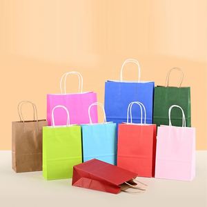 Bolsas de Papel Kraft Personalizadas al por Mayor, Bolsas de Papel para Café, para Empacar Compras, Comida para Llevar y Regalos - Product Image 3