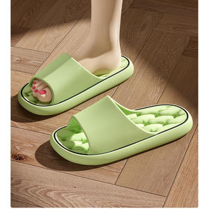 Chanclas personalizadas de suela gruesa <span class=keywords><strong>para</strong></span> <span class=keywords><strong>playa</strong></span> EVA, Tobogán de nube <span class=keywords><strong>para</strong></span> mujeres y hombres, chinelo nuvem, claquettes nuage, chanclas de <span class=keywords><strong>playa</strong></span>, zapatillas de baño - Product Image 3