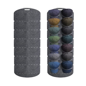 Meilleure vente! Organiseur de <span class=keywords><strong>chapeau</strong></span> suspendu, avec 14 poches, grande capacité de rangement pour casquettes de Baseball, pour garder la forme de <span class=keywords><strong>chapeau</strong></span> - Product Image 1