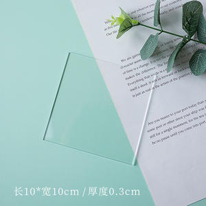 Tablero de acrílico <span class=keywords><strong>transparente</strong></span> Yiscaxia para fotografía cosmética Ins Wind Photo Props y <span class=keywords><strong>fondo</strong></span> decorativo de adornos rojos de red - Product Image 6