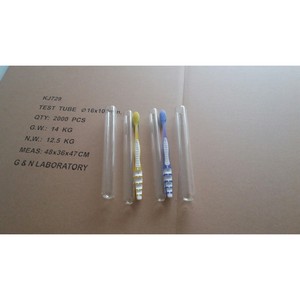 Tube à essai 20x200mm pour emballage de brosses à dents, vente en gros, reconditionnement - Product Image 2