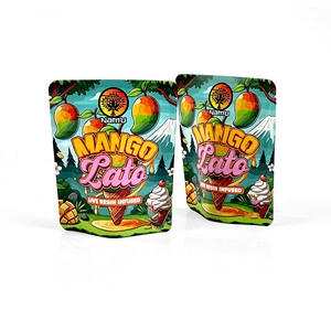 Tùy chỉnh túi khóa kéo 3.5g Snack Cookie kẹo bao bì mùi bằng chứng túi dây kéo bao bì thực phẩm Túi Mylar - Product Image 2