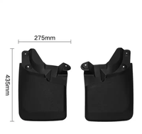 Spedking 4x4 Accessoires automobiles tout-terrain Garde-boue pour Toyota Tacoma 2016-2023 Garde-boue