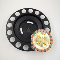 Roulette à boire Jeux de fête 16 verres à liqueur Roue de roulette de casino à vendre Jeux à boire