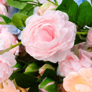 Peonías de Seda de Tres Cabezas, 30cm-100cm de Altura, Simulación Realista, Decoración para Bodas y Hogar, Flores Artificiales - Product Image 4