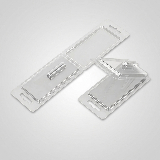 Flip Top Clamshell Blister Packaging PET PVC Foldable Flip Blister Pack for Daily Cosmetic Hardware