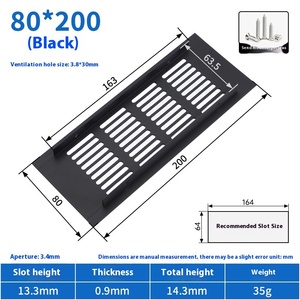 Armário de Sapatos Moderno em Liga de Alumínio com Rede Respirável, Tampa Retangular com Furos de Ventilação, Hardware Decorativo para Móveis - Product Image 6