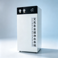 Système de Traitement d'Eau UF pour Toute la Maison 2000L/H, Ultrafiltration en 3 Étapes, Pré-Filtration, Acier Inoxydable de Qualité Alimentaire, Garantie 1 An
