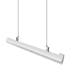 LED parlama önleyici göz koruması yüksek kaliteli hastane okul ofis kesilmiş ışık Modern asılı LED kanal lineer ışık 36W-40W - Product Image 5