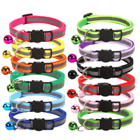 Collier Réfléchissant Personnalisé en Nylon et PU de Luxe pour Chiens, avec Sangle Réglable et Boucles, Vente en Gros à Prix Abordable