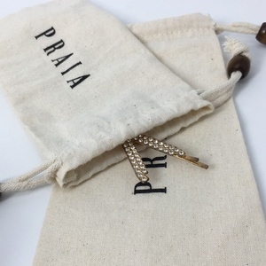 Túi Cotton Dây Rút Hữu Cơ Thân Thiện Với Môi Trường Có Logo Quà Tặng Bằng Cotton Túi Đựng Bụi Có Logo 100% Cotton - Product Image 6