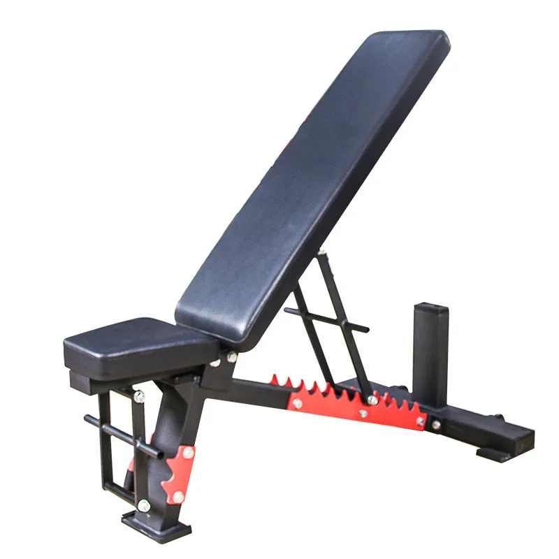 MKAS Fit pieghevole multifunzione attrezzatura da palestra panca pesi con manubri Rack allenamento Fitness panca pesi palestra regolabile compatta
