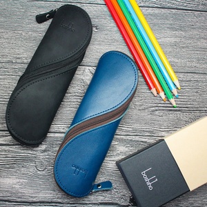 Leather <b>Pouch</b> Leather Pen Pencil <b>Pouch</b> Custom Leather Pen <b>Pouch</b> - Product Image 6