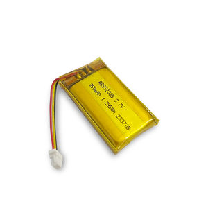 סוללת ליתיום-יון 552035 3.7v 350mah נטענת תא ליתיום נטענת תא ליתיום נטענת עבור נעליים זוהרות - Product Image 3