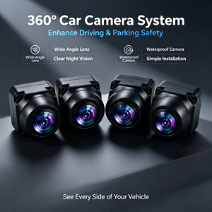 Ensemble de caméras de vision <span class=keywords><strong>panoramique</strong></span> 360° ZYKD, étanche IP67, 1080P, analogique AHD, pour voiture, avec WiFi et stockage DVR - Product Image 3