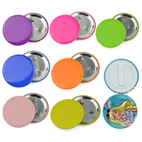 Insigne de conférence de dessin animé personnalisé en gros épingle de sûreté attacher des vêtements personnalisés bouton insignes épingle sublimation nom bouton fabricant