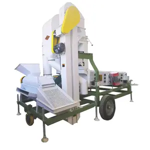 Maize Seeds Grading Cleaning Machine Spiral Grain Sorter Separator With Thresher