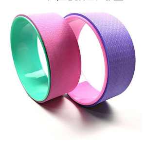 La dernière roue de yoga personnalisée haut de gamme, écologique et portable, pour hommes et femmes, pour l'équilibre et la mise en forme du corps - Product Image 3