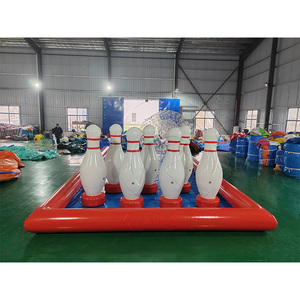 Ballons gonflables Zorbing unisexes pour adultes, jeux interactifs gonflables, jeu de bowling gonflable commercial en PVC avec ballon Zorb - Product Image 4