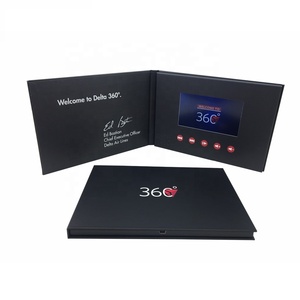 Brochures vidéo à couverture rigide avec écran LCD de <span class=keywords><strong>5</strong></span> pouces A5, qualité d'impression élevée - Product Image 3