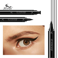 Stylo adhésif à double extrémité pour les yeux, liquide adhésif, personnalisé, étiquette privée, timbre à Eyeliner instantané, 1 pièce