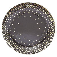Assiettes en papier jetables de 8 pouces pour enfants, fournitures de fête, vente en gros