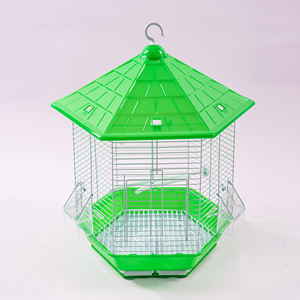 Nueva Jaula Portátil para Pájaros, de Hierro Blanco, para Exteriores, para Loros y Pájaros Pequeños - Product Image 3