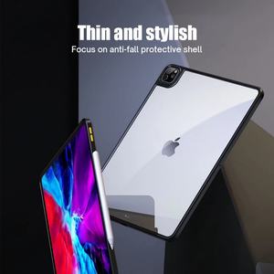 Funda para Tablet Ultrafina Antigolpes de TPU Suave + Acrílico Transparente - Product Image 3