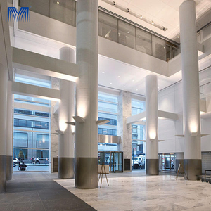 Wholesale Modern Fashion <strong>Aluminum</strong> Wall <strong>Cladding</strong> Curved Design Metal Facade Profile Decoration Column Panel for Architectural - Product Image 3