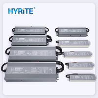 Fuente de Alimentación Conmutada LED de 100W 12V 24V IP67 Impermeable Ultra Delgada de Aluminio para Tiras de Luz LED, Controlador LED de Voltaje Constante