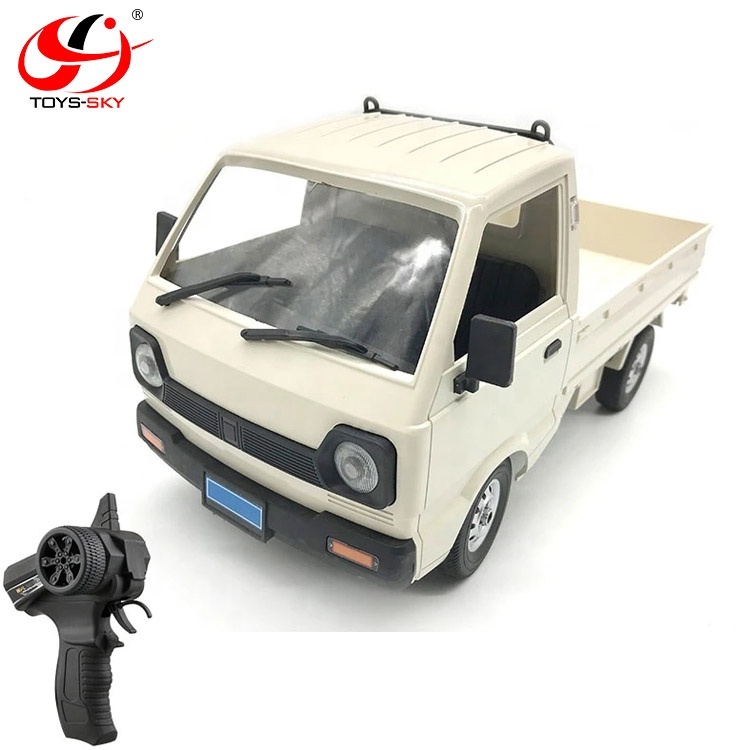 BuildCubes WPL D12 Mini Camion, 1/10 WPL D12 Camion RC Mini Truck RC Truck Camion télécommandé, Mini Camion de Transport Fourgon Modèle de Voiture RC Off Road RC Camion, Cadeau -RTR BuildCubes WPL D12 Mini Camion, 1/10 WPL D12 Camion RC Mini Truck RC Truck Camion télécommandé, Mini Camion de Transport Fourgon Modèle de Voiture RC Off Road RC Camion, Cadeau -RTR