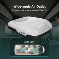 Climatiseur de toit à onduleur 110V 12000 BTU pour camping-car moderne, fourgonnette et remorque